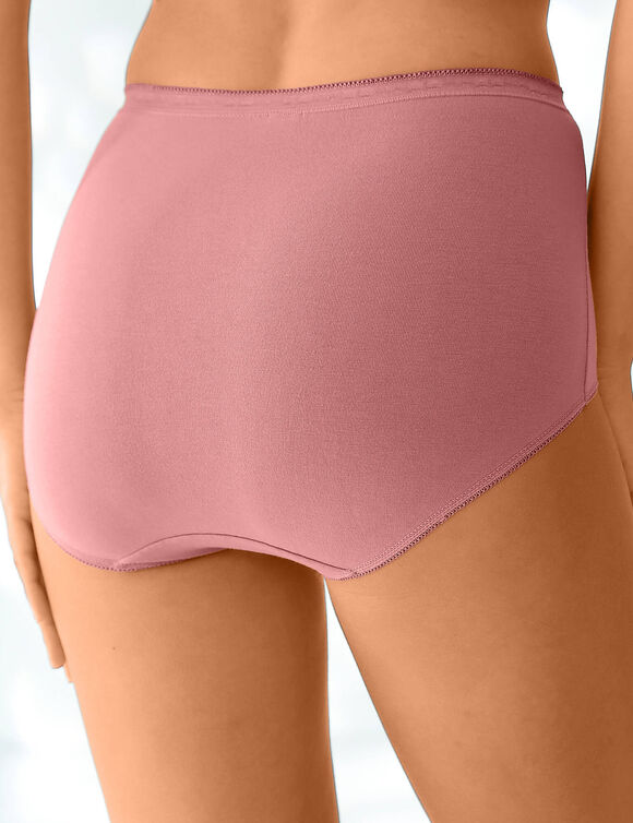 Culotte super maxi basique - lot de 3 (marine + terracotta + jaune)