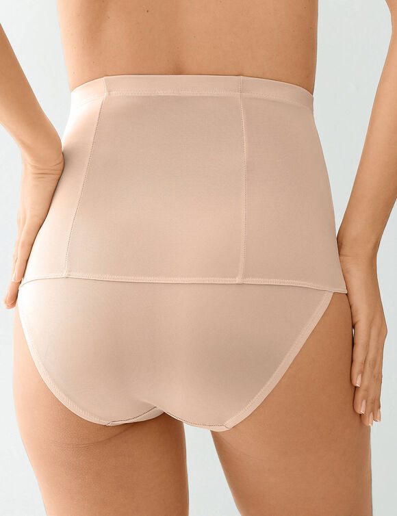Gaineslip met taillegordel - intense steun (huidkleur)