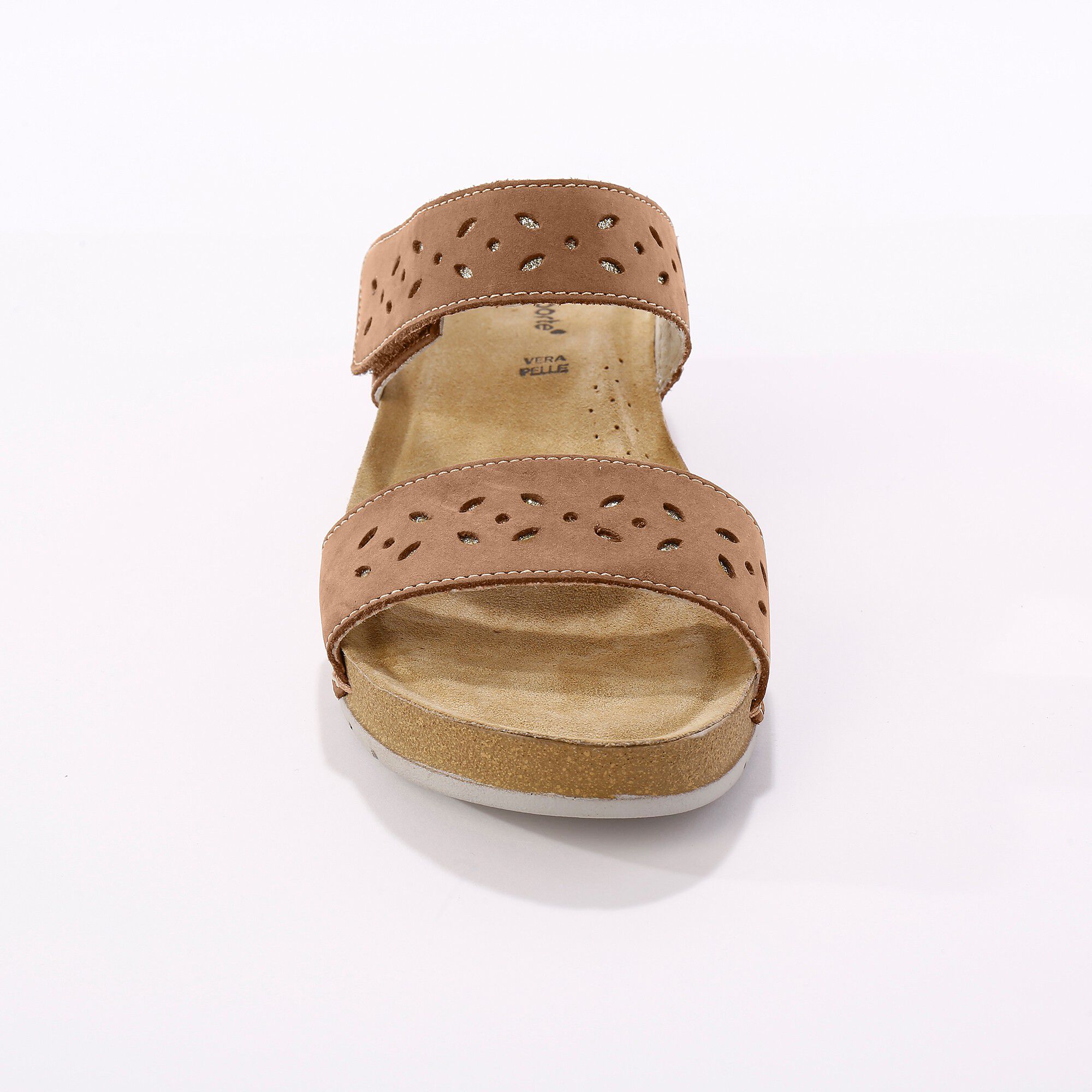 MULES homme semelles anatomiques SCHOLL MARRON cuir