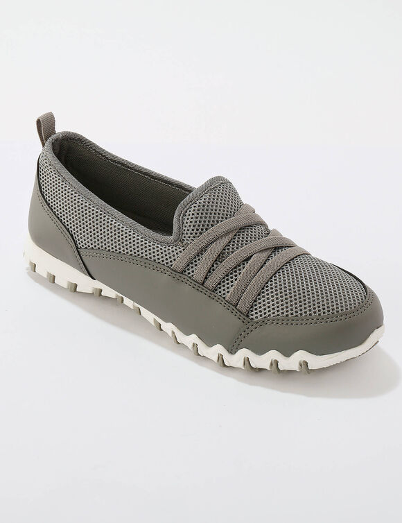 Ultrasoepele en comfortabele sneakers (grijs)