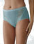 Maxislip met kant - set van 3 (oranje + blauw + eendenblauw)