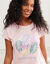 Tee-shirt manches courtes "Nature Sauvage" (rose)