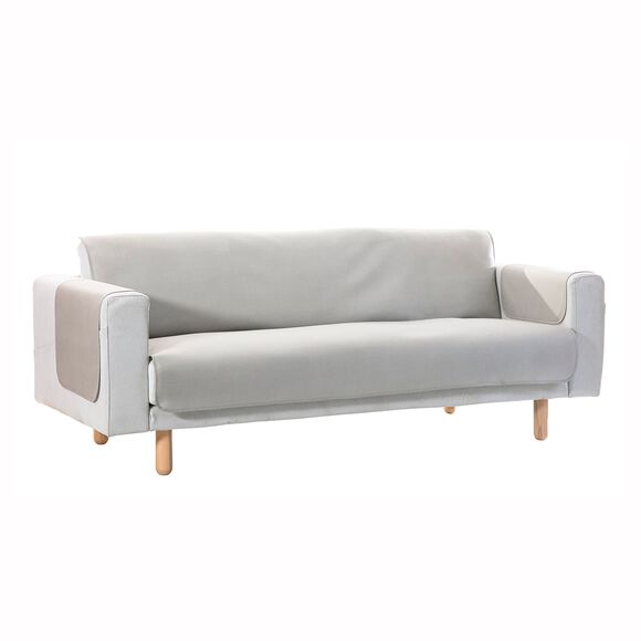 Slipvrije salonbeschermer met getextureerd effect (beige)