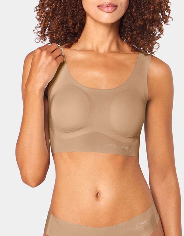 Soutien-gorge forme brassière  Zerofeel - sans armatures (peau)