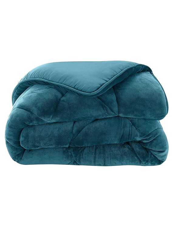 Synthetisch dekbed, dubbelzijdig, 350 g/m² (eendengroen)