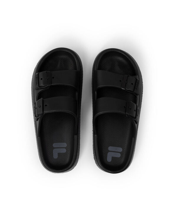 Slippers met 2 gespen TINERO van FILA® (zwart)