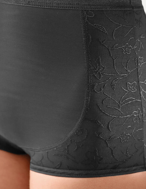 Culotte double effet - maintien mod&eacute;r&eacute; (noir)