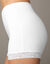 Boxer coton dentelle - lot de 2 (blanc)
