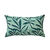 Housse de coussin imprimé feuillage (amande)