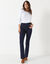 Jean bootcut ultra confort, petite stature (dark blue) Jean bootcut ultra confort, petite stature (dark blue)