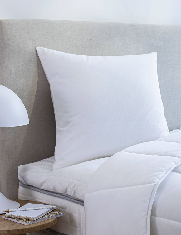 Sous-taie molleton absorbant - lot de 2 (blanc)