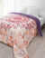Couette microfibre imprimé Attrape-rêves 400 g/m² (parme)