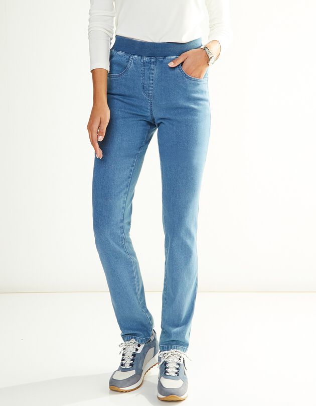 Ultracomfortabele jeans in 'boyfriend' model (DARK BLEACHED)