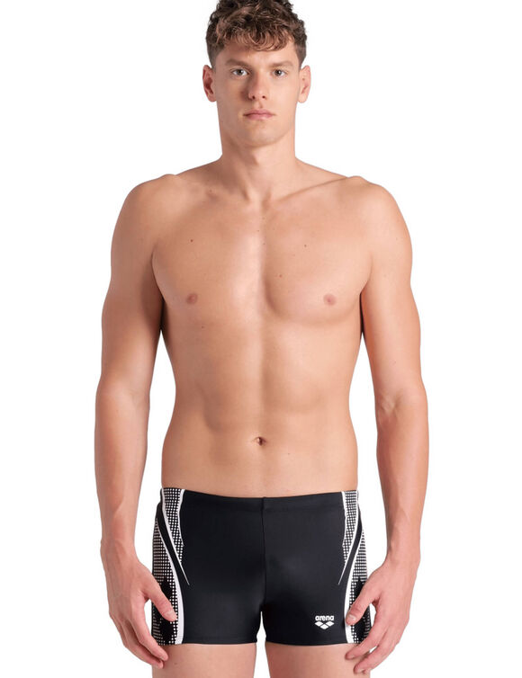 Boxer de bain Graphic Arena® (noir / blanc)
