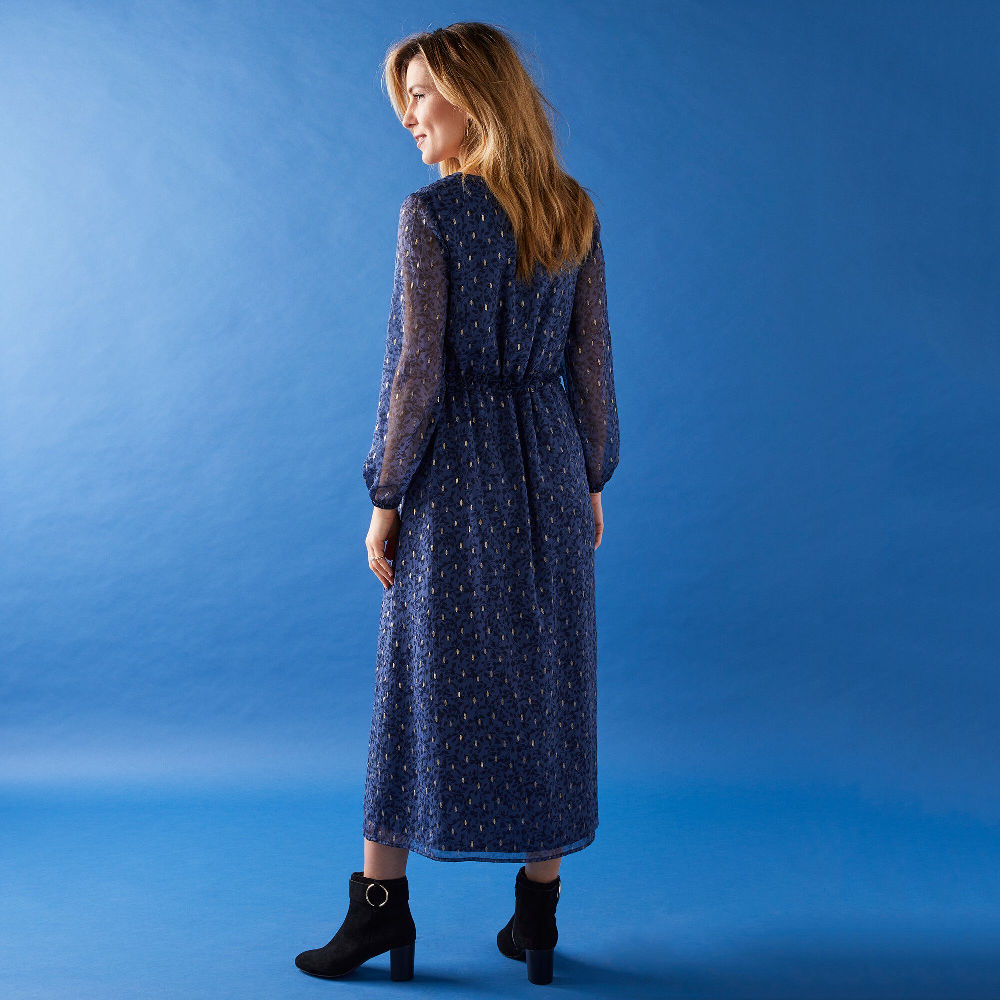Robe dore clearance ou bleu