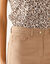 Modellerende rechte broek, corrigerende versteviging (taupe)