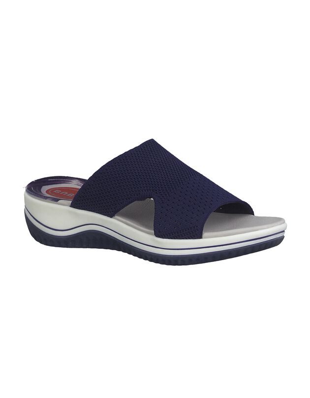 Mules souples et conforts   (marine)