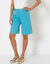 Bermuda uni longueur ajustable (turquoise)