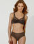 Soutien-gorge "Golden Zebra", avec armatures (marron)