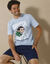 Shortama Gaston Lagaffe® (jeansblauw / marine)