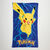 Drap de bain enfant Pokemon&reg;, &eacute;ponge et velours coton - 320g/m2 (bleu)