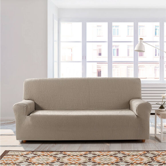 Housse fauteuil et canap&eacute; "Beta" (taupe)