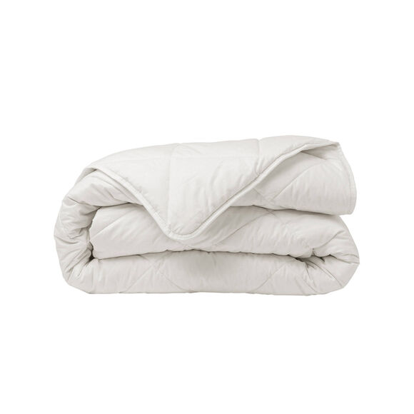 Dekbed in wilde zijde (wit)