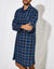 Liquette pyjama pilou carreaux (bleu)