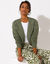 Bolero in ajourtricot (kaki)