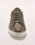 Lage sneakers met rits in soepel en glanzend leer (taupe) Lage sneakers met rits in soepel en glanzend leer (taupe)