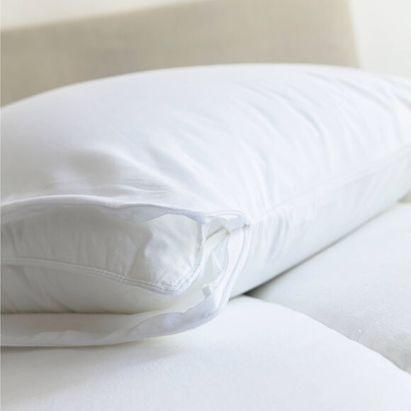 Taie pour oreiller sp&eacute;cial cervicales (blanc)