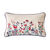Coussin brod&eacute; fleurs Folk (naturel / veelkleurig)