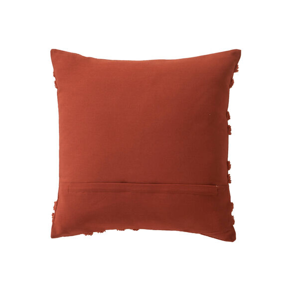 Coussin arches tuftées (terracotta)