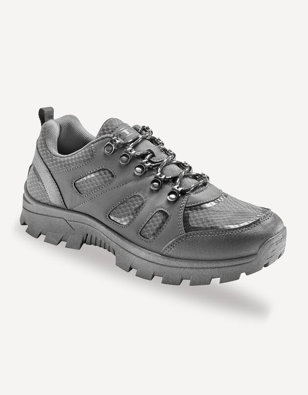 Chaussures lacées détente et loisirs, gris Chaussures lacées détente et loisirs, gris, hi-res