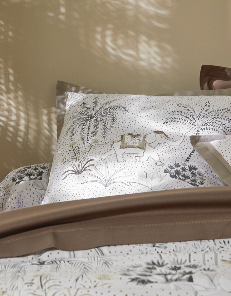 Linge de lit Bangalore - coton imprimé, beige Linge de lit Bangalore - coton imprimé, beige, hi-res image number 3