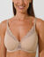 Soutien-gorge embo&icirc;tant maille et dentelle "Amourette"- avec armatures (peau)
