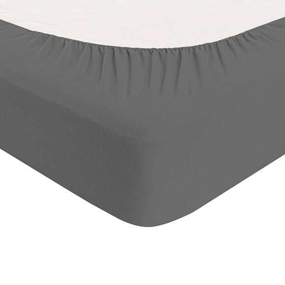 Ondoorlatende matrasbeschermer Tencel® (antracietgrijs)