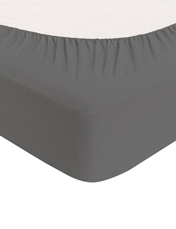Ondoorlatende matrasbeschermer Tencel® (antracietgrijs)