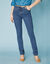 Stretchjeans in recht model - kleine lengte (stone)