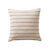 Coussin tissage artisanal (naturel / terracotta)