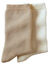 Warme sokken met boucl&eacute;-binnenkant - set van 2 paar (ecru + beige)