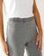Modellerende jeans met 'platte buik' effect en elastische taille (grijs)