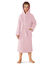 Peignoir enfant &agrave; capuche - &eacute;ponge bouclette 340 g/m&sup2; (rose)