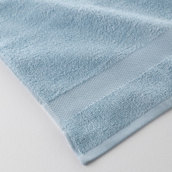 Éponge coton - 350g/m² (bleu)