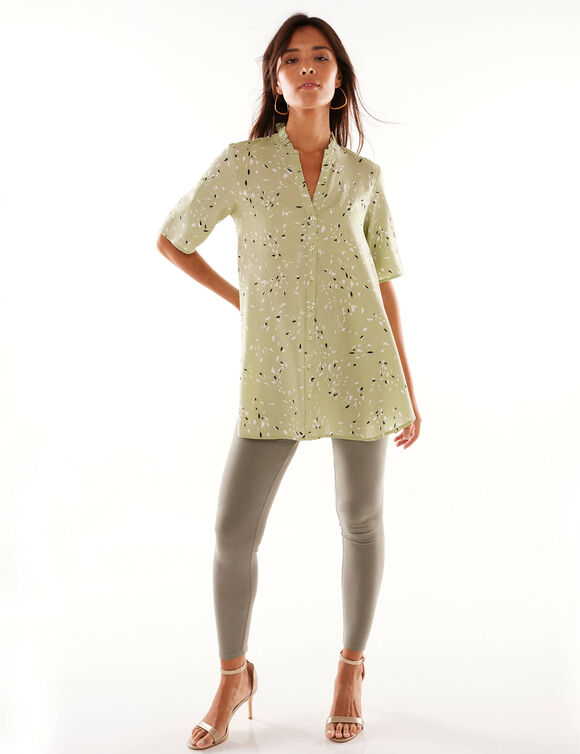 Legging taille haute, ventre plat (bronze)