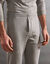 Cale&ccedil;on long coton - lot de 2 (gris chin&eacute;)