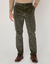 Chino-broek van fluweel met fijne ribbels (grijsgroen)