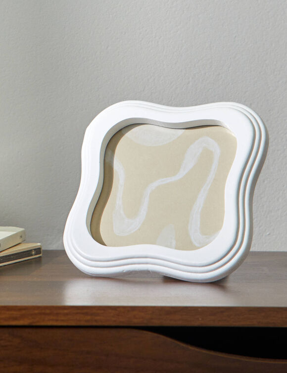 Cadre photo 16x16 cm (blanc)