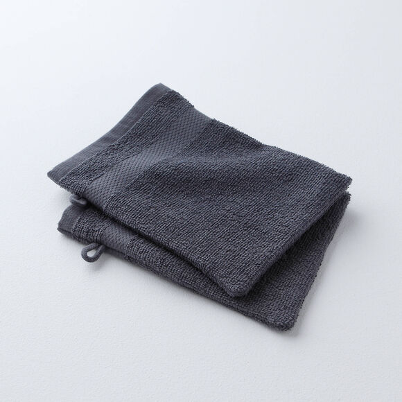 Éponge coton - 350g/m² (anthracite)