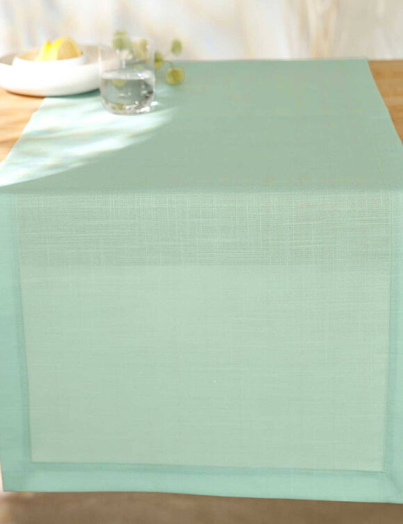 Nappe infroissable (vert amande)